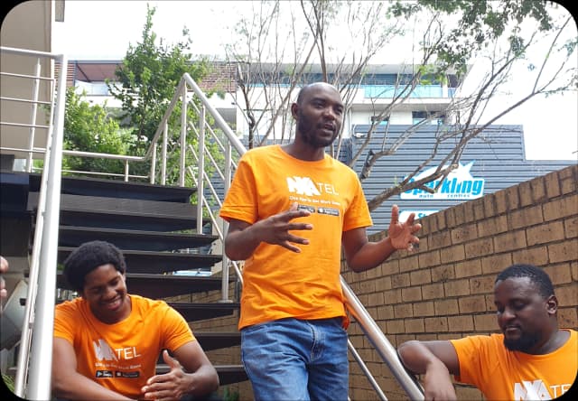 NxaTel team photos celebrating growth 5