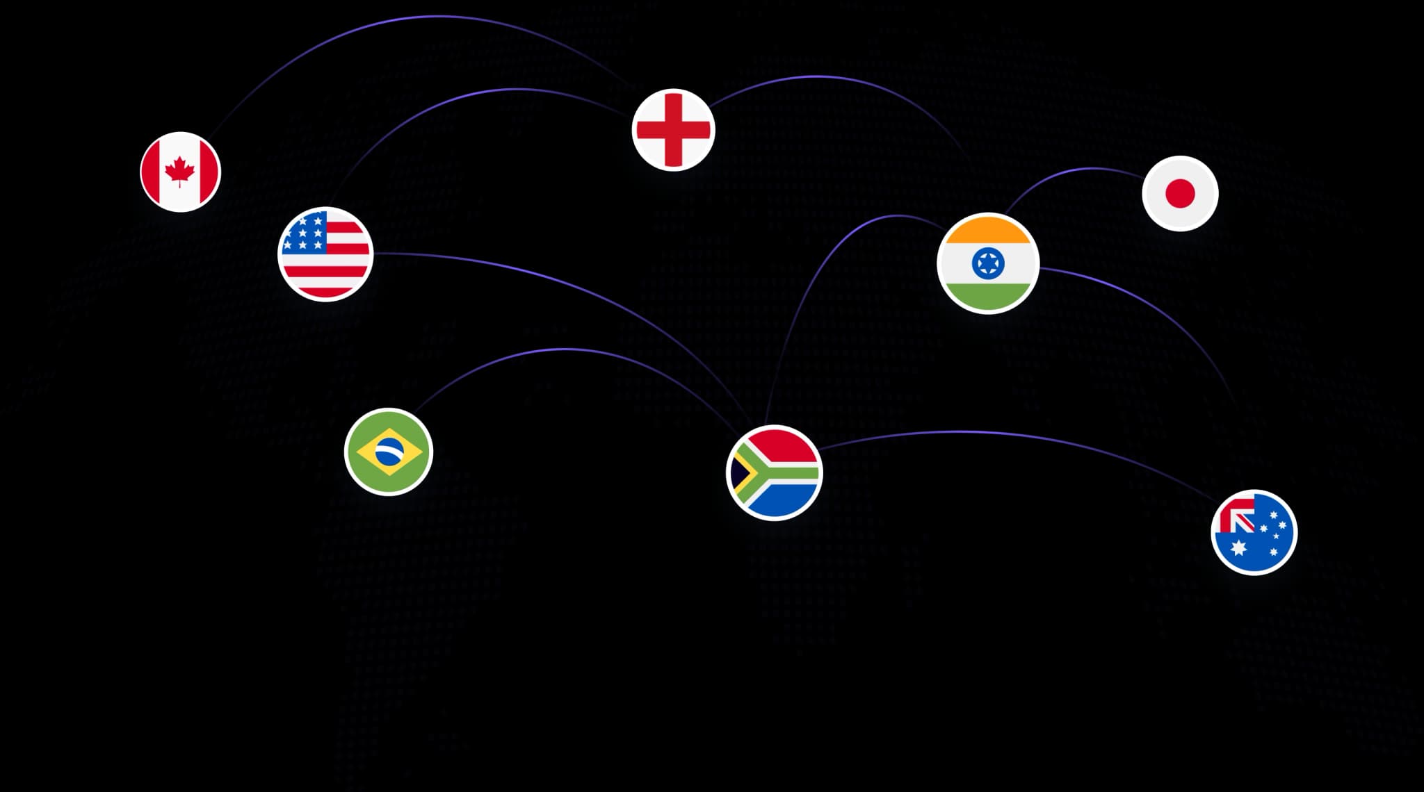 NxaTel global coverage with over 25 countries
